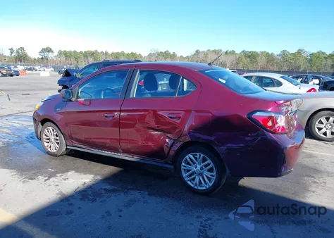 2021 Mitsubishi Mirage G4 Carbonite Edition/Es/Le из США, поврежденный, VIN ML32FUFJ3MHF01637